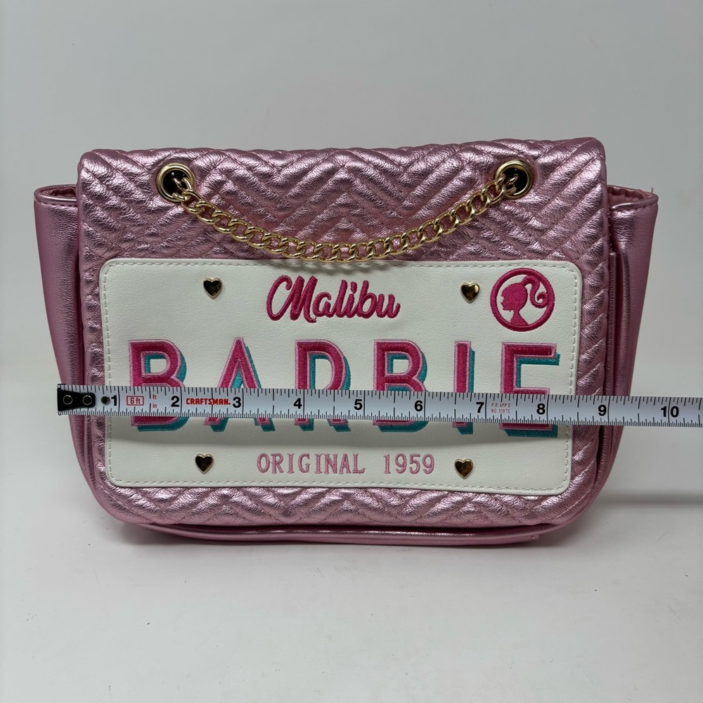 Skinnydip London X Barbie License Plate Crossbody Purse Bag - Picture 8 of 10